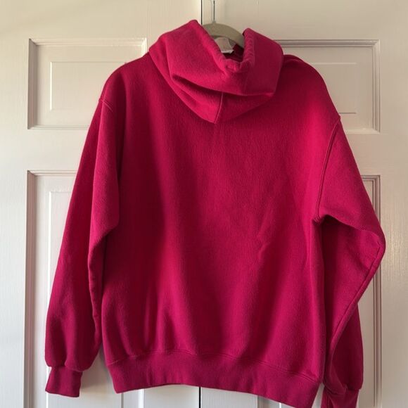 CHAMPION WATCH HILL HOODIE SWEATSHIRT PINK GREEN SWIFTIES PREPPY MEDIUM - Picture 2 of 6